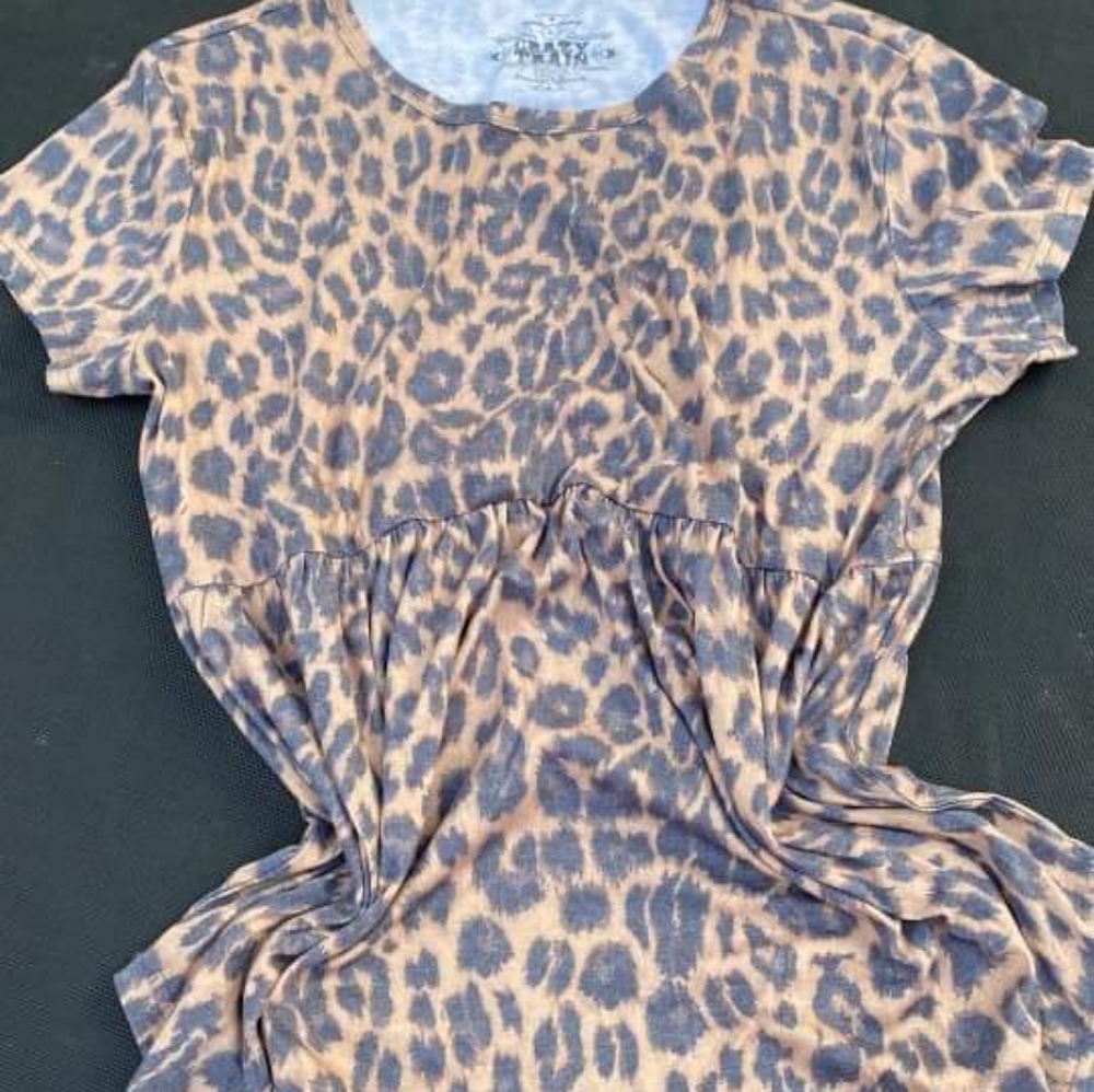 Cheetah print shirt